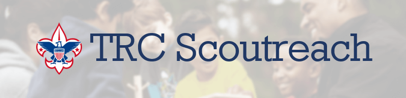 TRC Scoutreach banner TRC Scoutreach banner